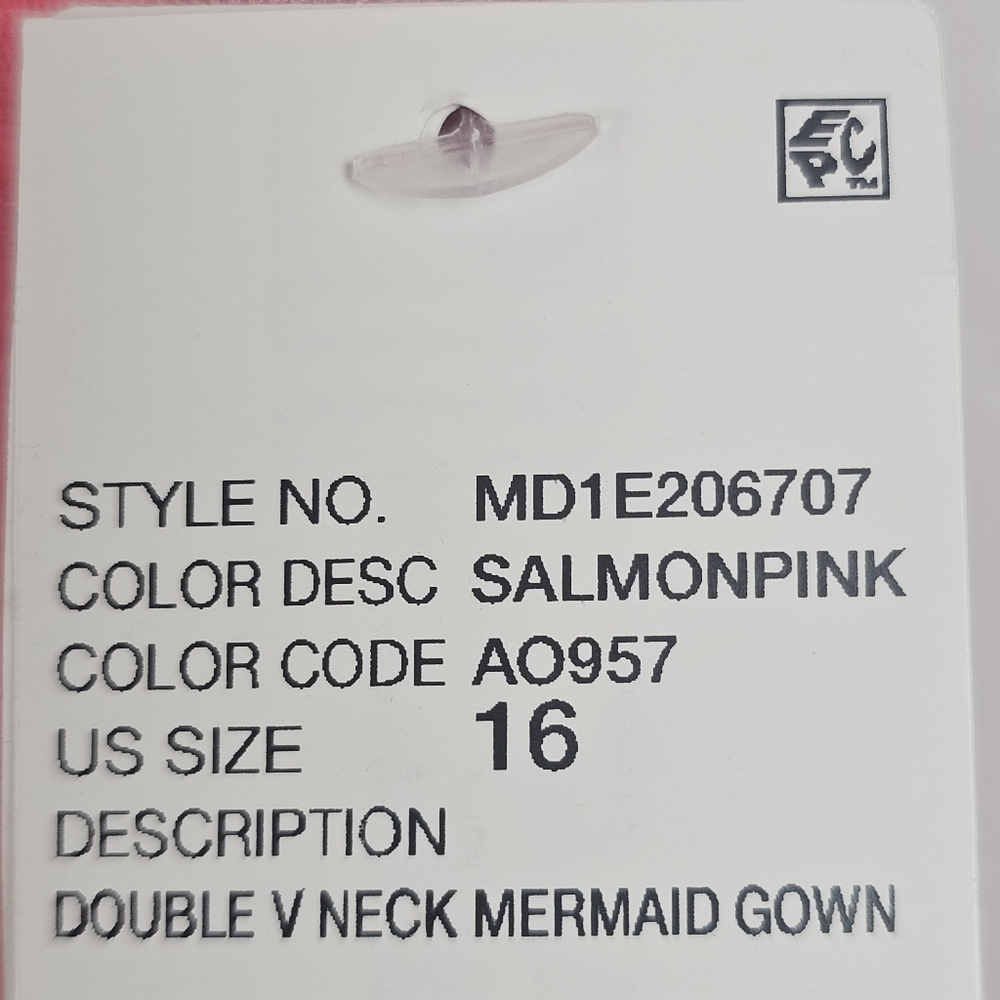 Adrianna‎ Papell Aidan Mattox NWT Floral Applique Embroidered Mermaid Gown 16 - Picture 11 of 16
